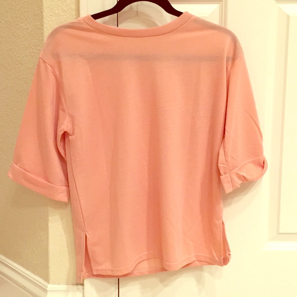 Pink 3/4 Sleeve Top